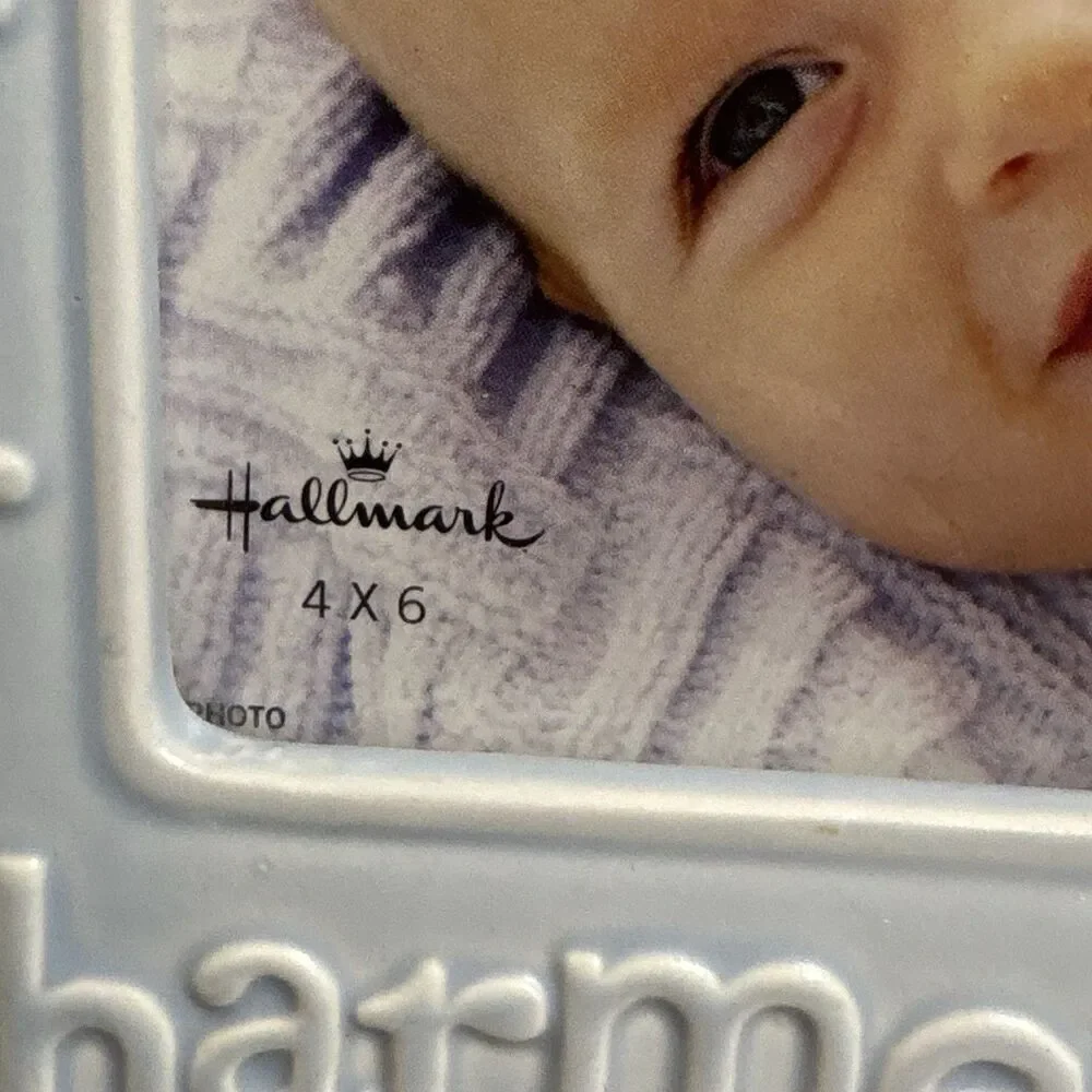 Hallmark Boy Blue Photo Frame - Holds 6 x 4 photo Charmer Mr.Man